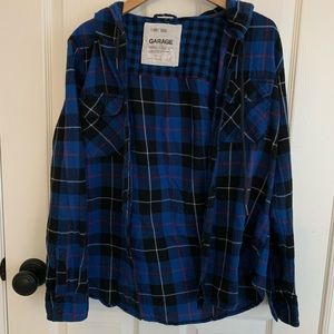 Garage Flannel Hoodie